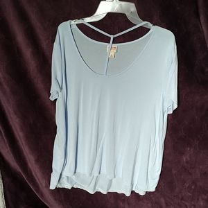 Mossimo Summer Top, light blue, XL